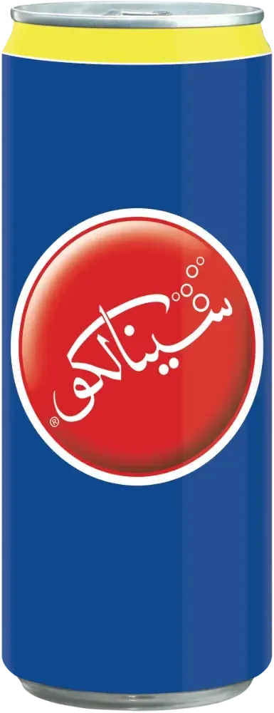 عبوة سينالكو كولا بالشعار العربي